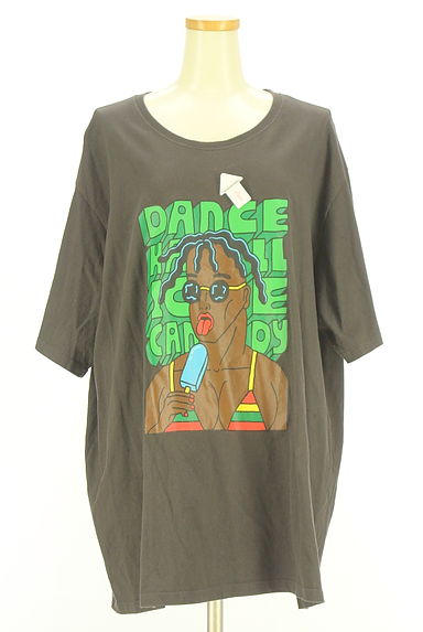 クリックで大画像表示 PUNYUS(プニュズ)の古着「プリントビッグTシャツ(Tシャツ)」大画像4へ