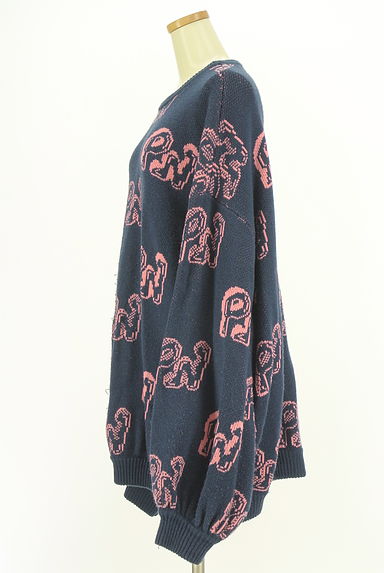 クリックで大画像表示 PUNYUS(プニュズ)の古着「オーバーサイズロゴニット(セーター)」大画像3へ