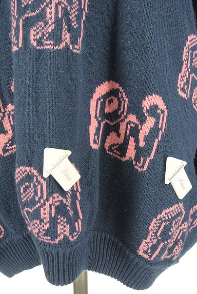 クリックで大画像表示 PUNYUS(プニュズ)の古着「オーバーサイズロゴニット(セーター)」大画像5へ