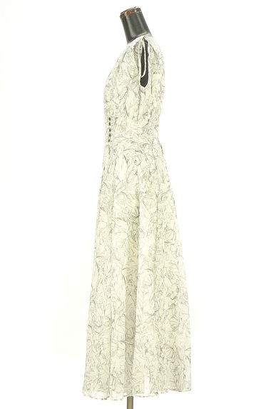 Apuweiser riche（アプワイザーリッシェ）の古着「花柄ロングフレアワンピース（ワンピース・チュニック）」大画像３へ