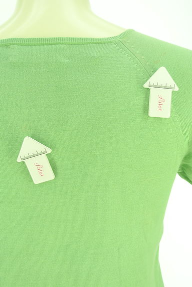 クリックで大画像表示 Brooks Brothers(ブルックスブラザーズ)の古着「シルク混半袖ニット(ニット)」大画像5へ