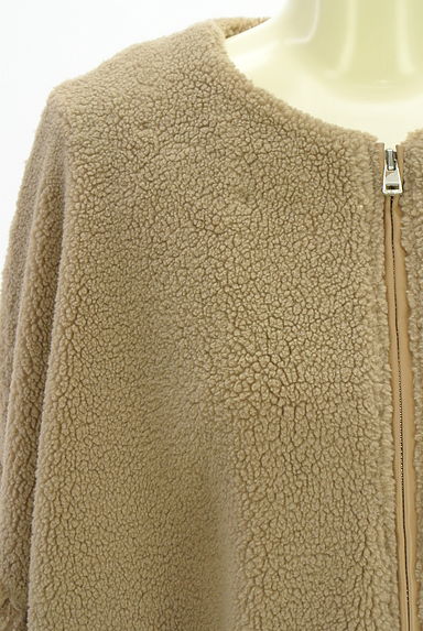 Espeyrac（エスペラック）の古着「エコファー×ボアノーカラーコート（コート）」大画像４へ