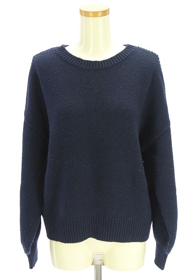 BABYLONE（バビロン）の古着「ボリューム袖前後切替ニット（セーター）」大画像１へ