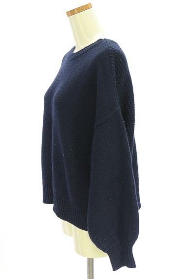 BABYLONE（バビロン）の古着「ボリューム袖前後切替ニット（セーター）」大画像３へ