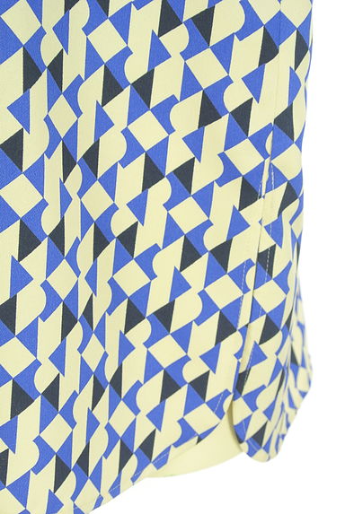 UNITED ARROWS（ユナイテッドアローズ）の古着「幾何学柄ノースリブラウス（カットソー・プルオーバー）」大画像５へ