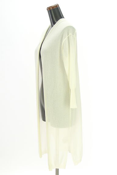 クリックで大画像表示 Droite lautreamont(ドロワットロートレアモン)の古着「シアーニットカーディガン(カーディガン・ボレロ)」大画像3へ