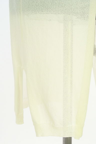 クリックで大画像表示 Droite lautreamont(ドロワットロートレアモン)の古着「シアーニットカーディガン(カーディガン・ボレロ)」大画像5へ