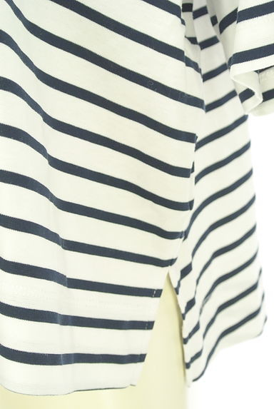 クリックで大画像表示 green label relaxing(グリーンレーベル リラクシング)の古着「オーバーサイズボーダーカットソー(カットソー・プルオーバー)」大画像5へ