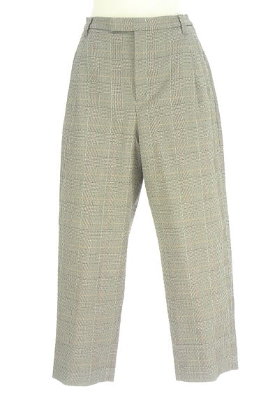 HUMAN WOMAN（ヒューマンウーマン）の古着「チェックテーパードパンツ（パンツ）」大画像１へ