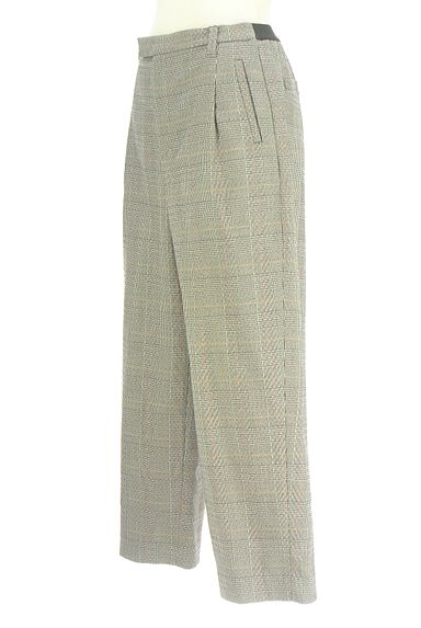 HUMAN WOMAN（ヒューマンウーマン）の古着「チェックテーパードパンツ（パンツ）」大画像３へ