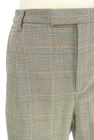 HUMAN WOMAN（ヒューマンウーマン）の古着「チェックテーパードパンツ（パンツ）」大画像４へ