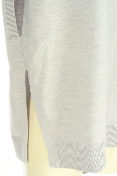 HUMAN WOMAN（ヒューマンウーマン）の古着「サイドスリットニットベスト（ニット）」大画像５へ