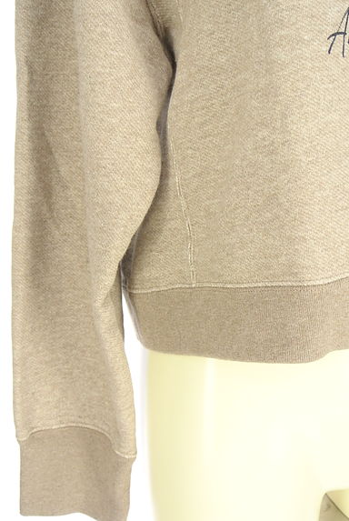 HUMAN WOMAN（ヒューマンウーマン）の古着「プリントショートスウェットトップス（スウェット・パーカー）」大画像５へ