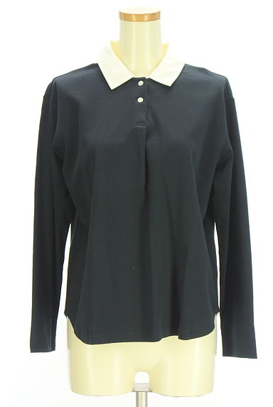 HUMAN WOMAN（ヒューマンウーマン）の古着「付け襟ストレッチカットソー（カットソー・プルオーバー）」大画像１へ