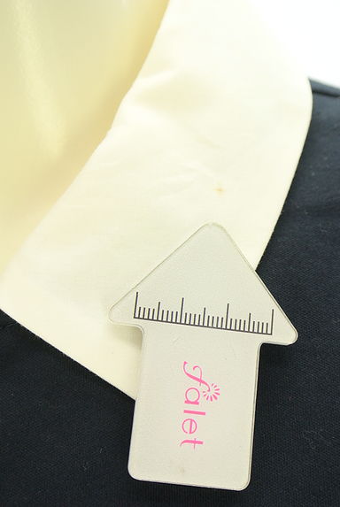 HUMAN WOMAN（ヒューマンウーマン）の古着「付け襟ストレッチカットソー（カットソー・プルオーバー）」大画像４へ