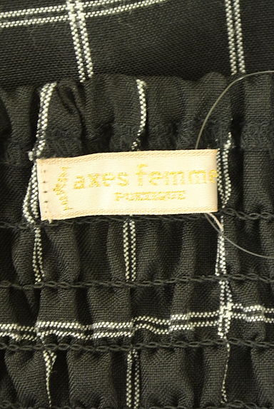 axes femme（アクシーズファム）の古着「axes femme POETIQUE ペプラムビスチェ（カットソー・プルオーバー）」大画像６へ