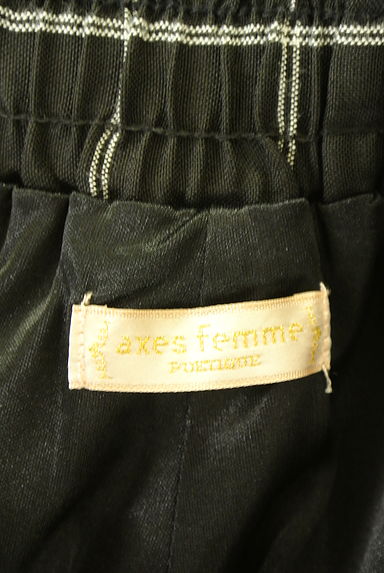 axes femme（アクシーズファム）の古着「axes femme POETIQUE チェックフレアパンツ（パンツ）」大画像６へ