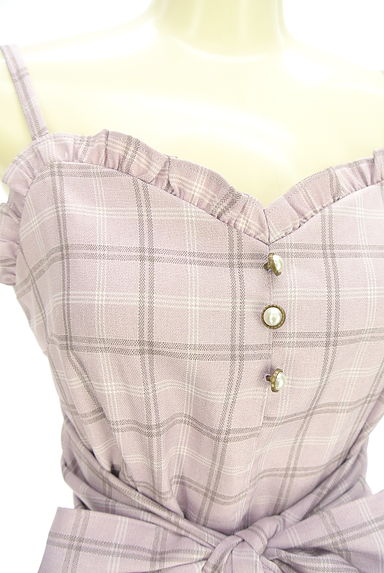 axes femme（アクシーズファム）の古着「axes femme POETIQUE ペプラムビスチェ（カットソー・プルオーバー）」大画像４へ