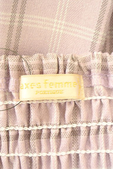 axes femme（アクシーズファム）の古着「axes femme POETIQUE ペプラムビスチェ（カットソー・プルオーバー）」大画像６へ