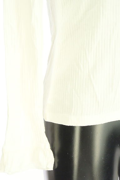 axes femme（アクシーズファム）の古着「ラインストーン付きレースリブカットソー（カットソー・プルオーバー）」大画像５へ