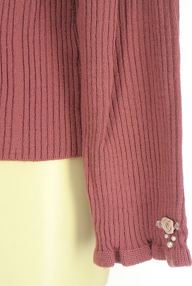 axes femme（アクシーズファム）の古着「レースモックネックリブニット（ニット）」大画像５へ