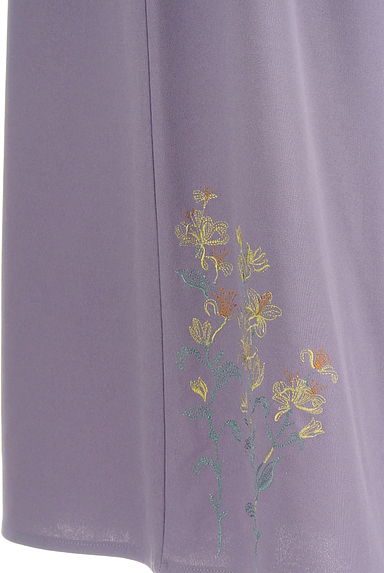 axes femme（アクシーズファム）の古着「ベルト付き刺繍ワイドパンツ（パンツ）」大画像５へ