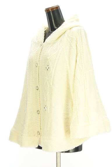 axes femme（アクシーズファム）の古着「フーディニットポンチョ（カーディガン・ボレロ）」大画像３へ