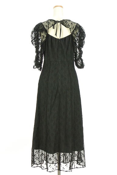 クリックで大画像表示 DEICY(デイシー)の古着「バックオープン総レースワンピース(ワンピース・チュニック)」大画像2へ