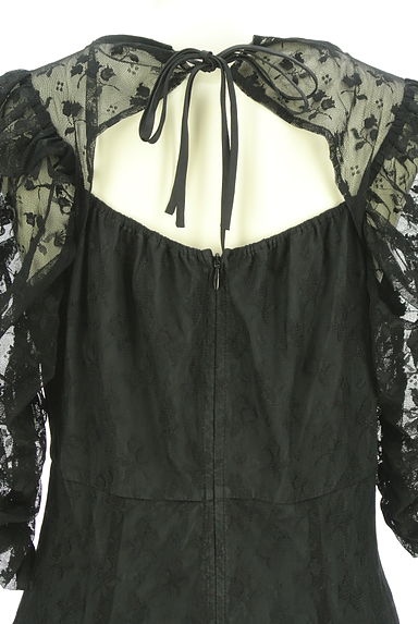 クリックで大画像表示 DEICY(デイシー)の古着「バックオープン総レースワンピース(ワンピース・チュニック)」大画像5へ