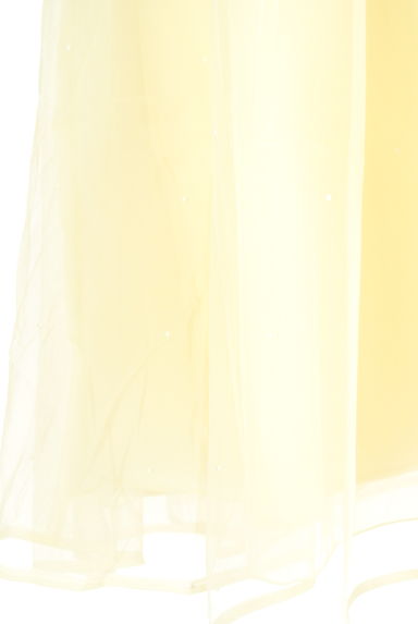 クリックで大画像表示 DEICY(デイシー)の古着「パール付きロングチュールスカート(ロングスカート・マキシスカート)」大画像5へ