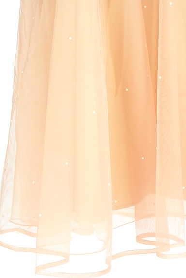 クリックで大画像表示 DEICY(デイシー)の古着「パール付きロングチュールスカート(ロングスカート・マキシスカート)」大画像5へ