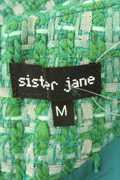 Sister Jane（シスタージェーン）の古着「リボンブローチ付きツイード膝上ワンピース（ワンピース・チュニック）」大画像６へ