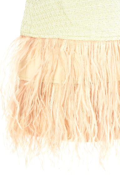 クリックで大画像表示 DEICY(デイシー)の古着「フェザー×ツイードミニスカート(ミニスカート)」大画像5へ