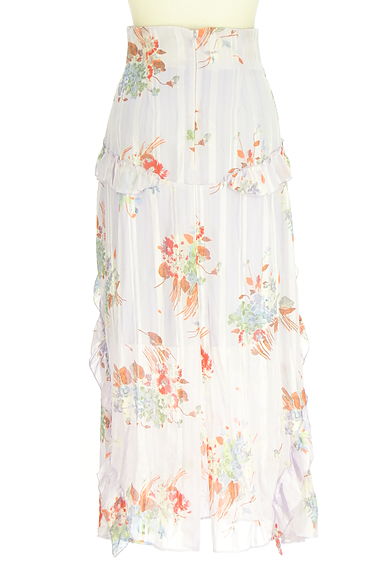 DEICY（デイシー）の古着「me&me couture ストライプ×花柄ロングスカート（ロングスカート・マキシスカート）」大画像２へ