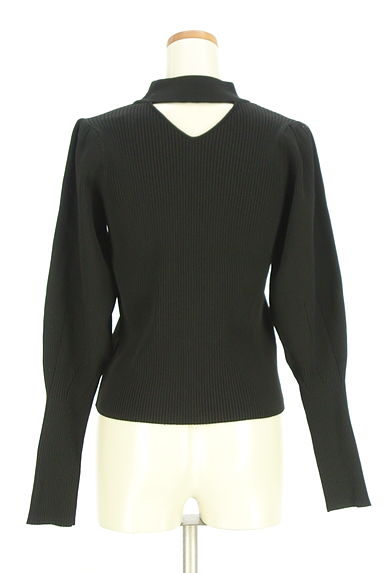 PROPORTION BODY DRESSING（プロポーションボディドレッシング）の古着「バックオープンパフスリリブニット（ニット）」大画像２へ