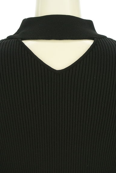 PROPORTION BODY DRESSING（プロポーションボディドレッシング）の古着「バックオープンパフスリリブニット（ニット）」大画像４へ