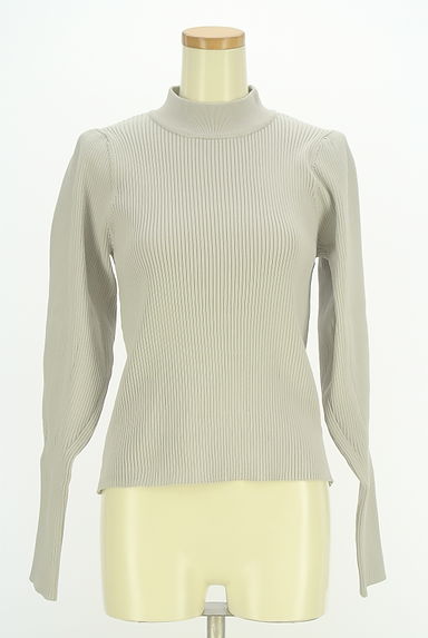 PROPORTION BODY DRESSING（プロポーションボディドレッシング）の古着「バックオープンパフスリリブニット（ニット）」大画像１へ