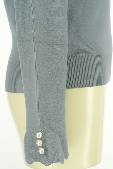 クリックで大画像表示 PROPORTION BODY DRESSING(プロポーションボディドレッシング)の古着「スカラップハイゲージニット(ニット)」大画像5へ