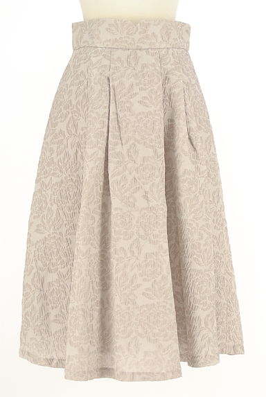 PROPORTION BODY DRESSING（プロポーションボディドレッシング）の古着「花柄ミモレフレアスカート（ロングスカート・マキシスカート）」大画像１へ