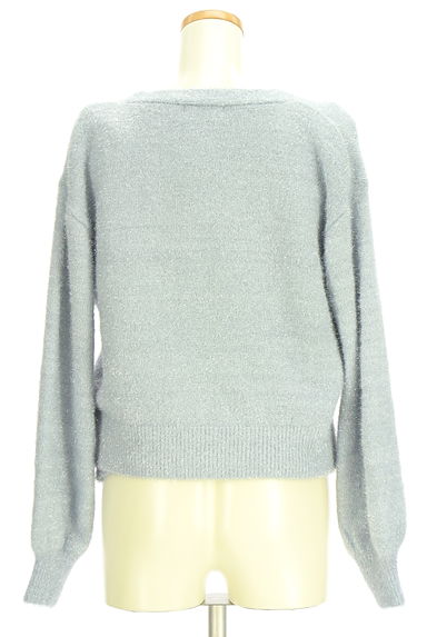 PROPORTION BODY DRESSING（プロポーションボディドレッシング）の古着「ラメニットキャミ+カーディガン（アンサンブル）」大画像２へ