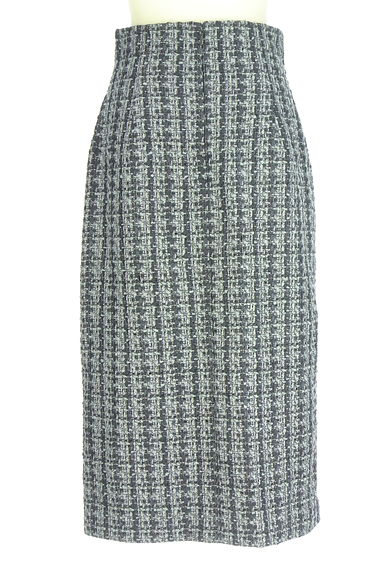 クリックで大画像表示 PROPORTION BODY DRESSING(プロポーションボディドレッシング)の古着「ツイードミモレタイトスカート(ロングスカート・マキシスカート)」大画像2へ