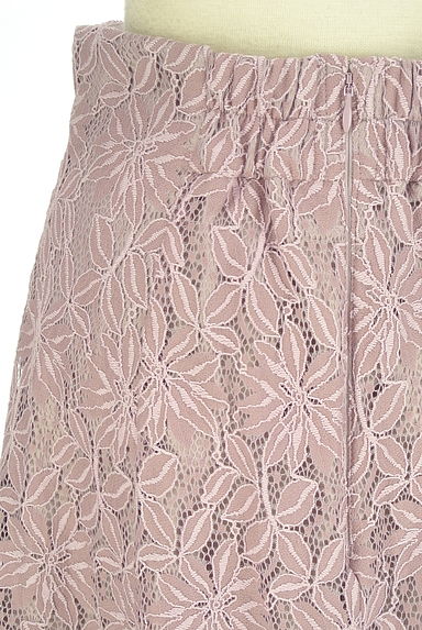 クリックで大画像表示 PROPORTION BODY DRESSING(プロポーションボディドレッシング)の古着「花柄レースロングスカート(ロングスカート・マキシスカート)」大画像4へ
