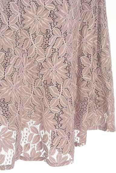 クリックで大画像表示 PROPORTION BODY DRESSING(プロポーションボディドレッシング)の古着「花柄レースロングスカート(ロングスカート・マキシスカート)」大画像5へ