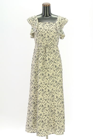 クリックで大画像表示 PROPORTION BODY DRESSING(プロポーションボディドレッシング)の古着「小花柄ノースリワンピース(ワンピース・チュニック)」大画像1へ
