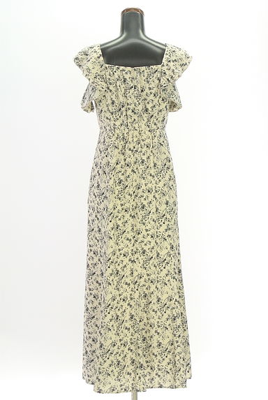 クリックで大画像表示 PROPORTION BODY DRESSING(プロポーションボディドレッシング)の古着「小花柄ノースリワンピース(ワンピース・チュニック)」大画像2へ