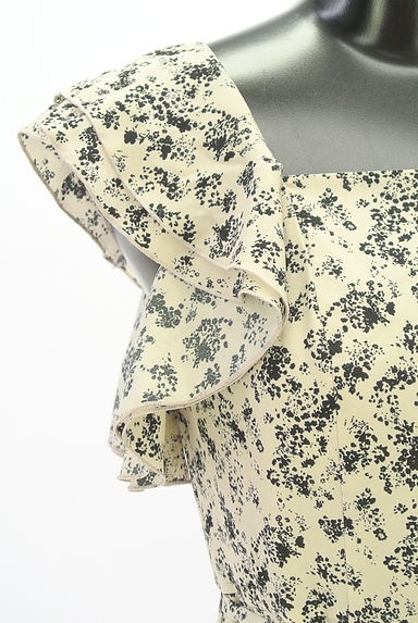 クリックで大画像表示 PROPORTION BODY DRESSING(プロポーションボディドレッシング)の古着「小花柄ノースリワンピース(ワンピース・チュニック)」大画像4へ