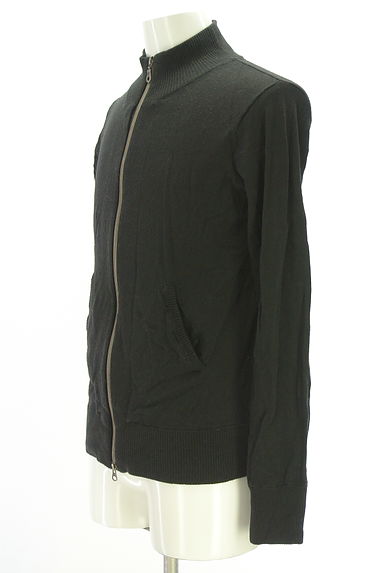 クリックで大画像表示 EDIFICE(エディフィス)の古着「ジップアップニットカーディガン(カーディガン)」大画像3へ