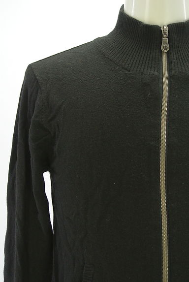 クリックで大画像表示 EDIFICE(エディフィス)の古着「ジップアップニットカーディガン(カーディガン)」大画像4へ
