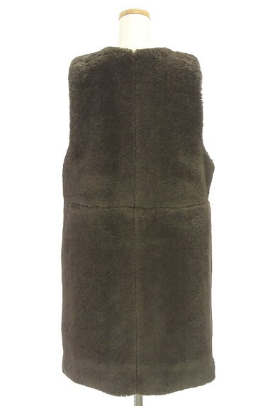 ROPE（ロペ）の古着「エコファーロングベスト（ブルゾン・スタジャン）」大画像２へ