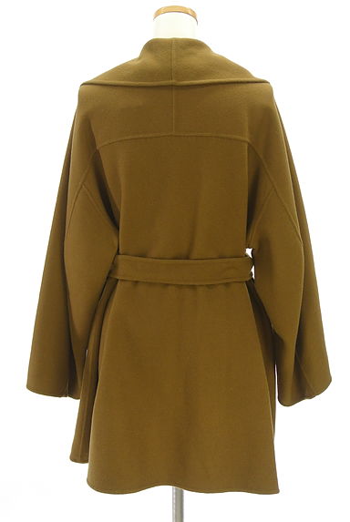 ROPE（ロペ）の古着「ベルト付きショールカラーロングコート（コート）」大画像２へ